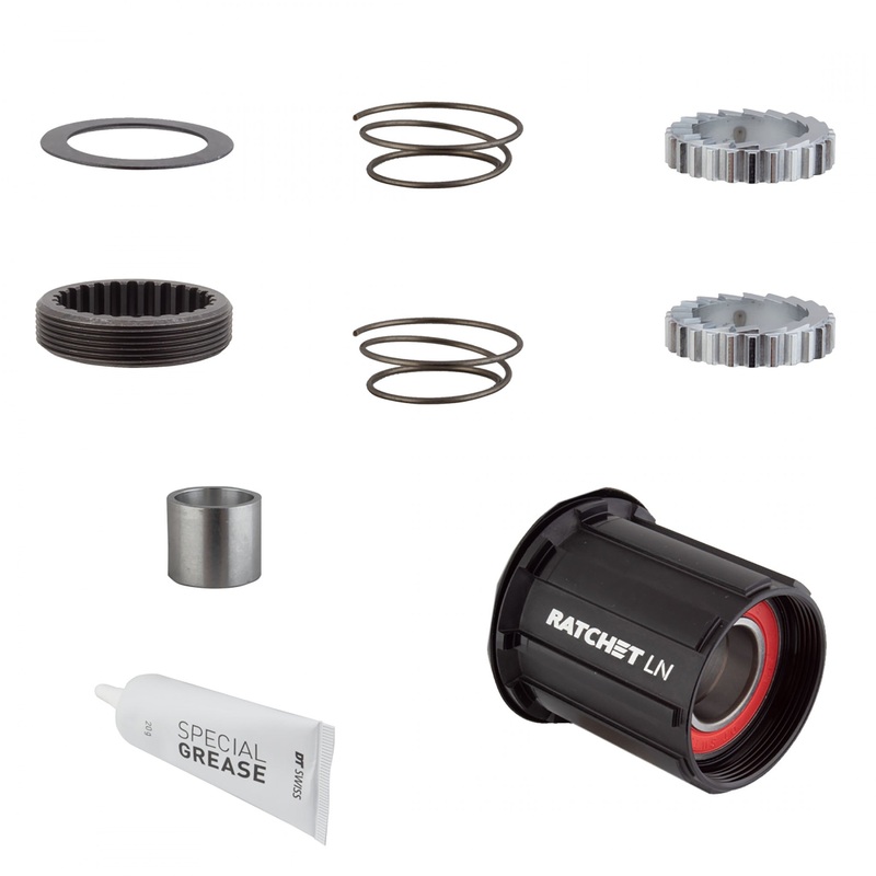 DT Swiss Ratchet LN Freehub Body Upgrade Kit – Shimano HG 11 Road Standard Aluminum Sealed Bearing 18T
