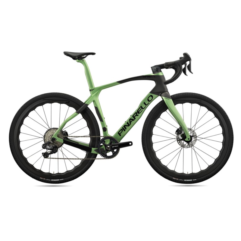 2024 PINARELLO GREVIL F9 Disc – GRX Di2 and PCW Grit 4540 Stone Green 47