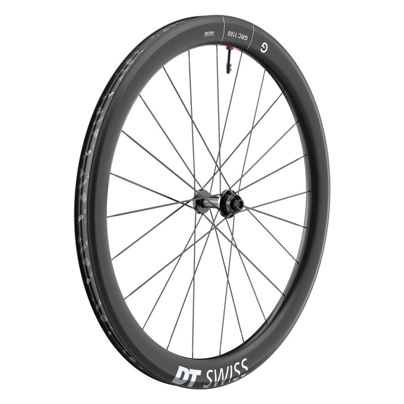 DT Swiss GRC 1100 DICUT 50 Front Wheel – 700c 12 x 100mm Center-Lock Black