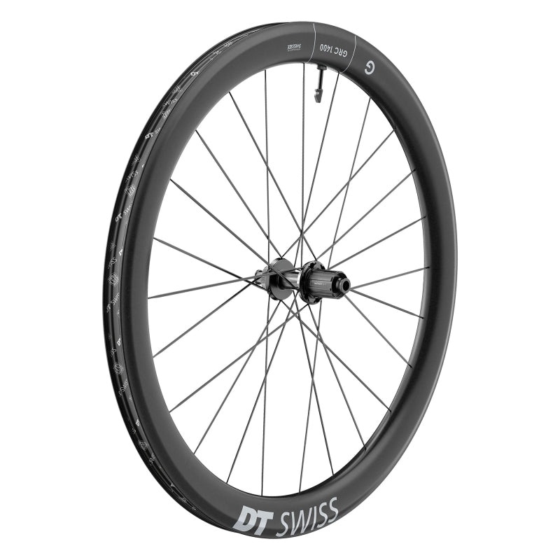 DT Swiss GRC 1400 DICUT 50 Rear Wheel – 700c 12 x 142mm Center-Lock HG 11 Road Ratchet EXP 36 BLK