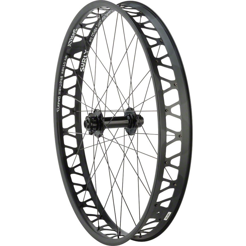 Quality Wheels Bear Pawls / Other Brother Darryl Front Wheel – 26″ 15 x 150mm 6-Bolt BLK