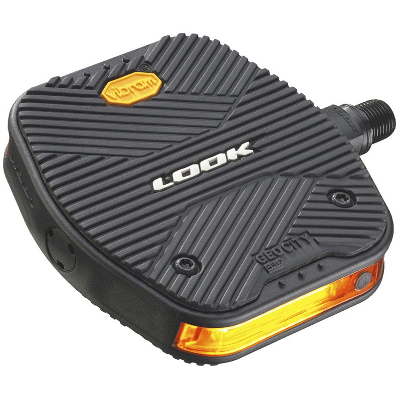 LOOK GEO CITY VISION GRIP Pedals – Platform Chromoly 9/16 Black