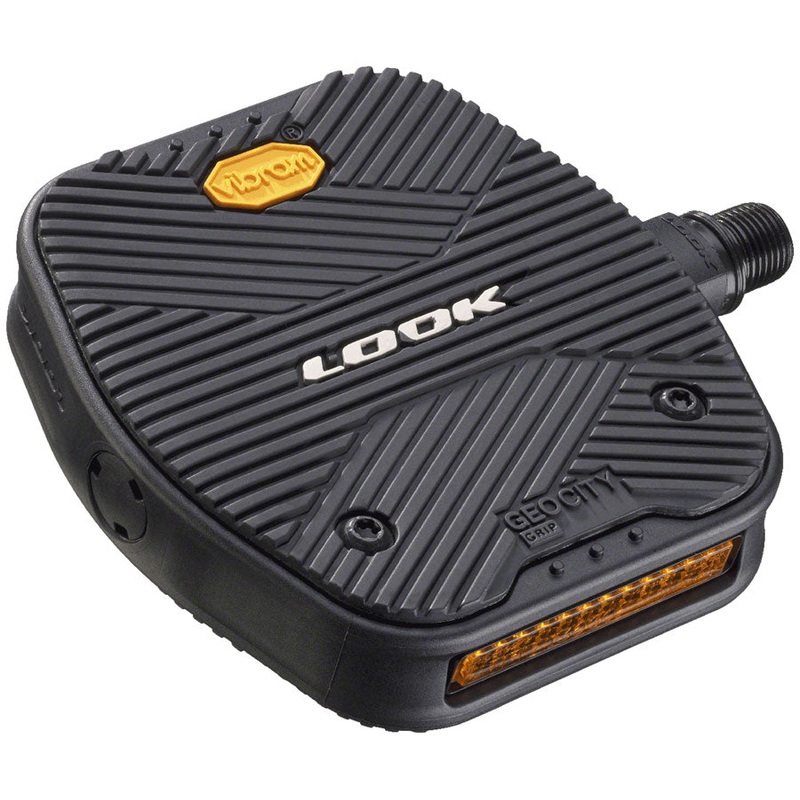 LOOK GeoCity Grip Pedals – Platform 9/16″ Black