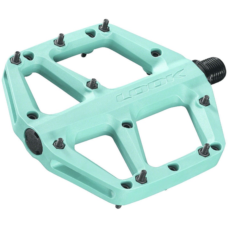 LOOK Trail Fusion Pedals – Platform 9/16″ Blue