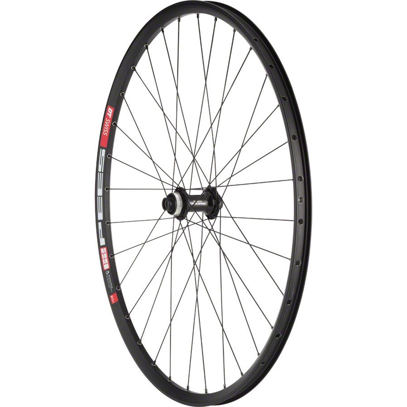 Quality Wheels Deore M610/DT 533d Front Wheel – 26″ 15 x 100mm Center-Lock BLK