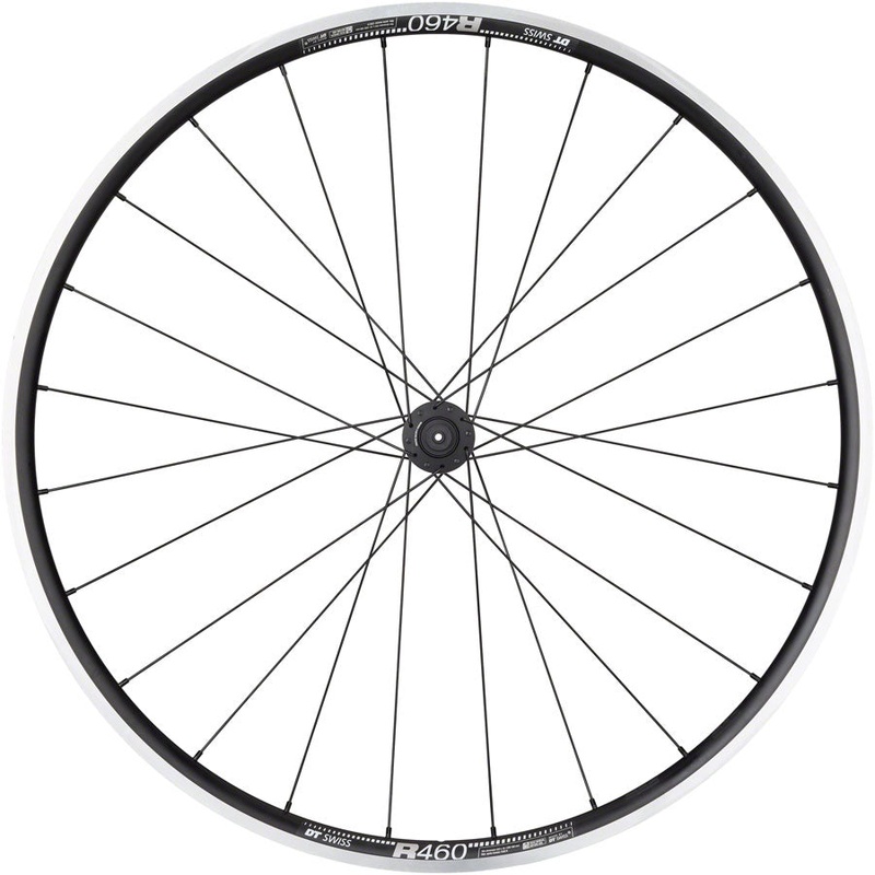Quality Wheels DT 240/DT R460 Front Wheel – 700 QR x 100mm Rim Brake Black