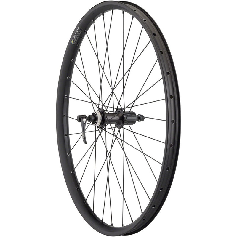 Quality Wheels Shimano Deore / Alex EM30 Disc Rear Wheel – 27.5″ QR x 135mm Center-Lock HG 11 BLK