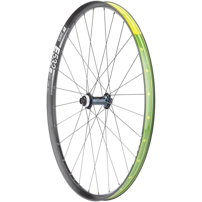 Quality Wheels Shimano SLX/DT E532 Front Wheel – 29″ 15 x 110mm Center-Lock BLK