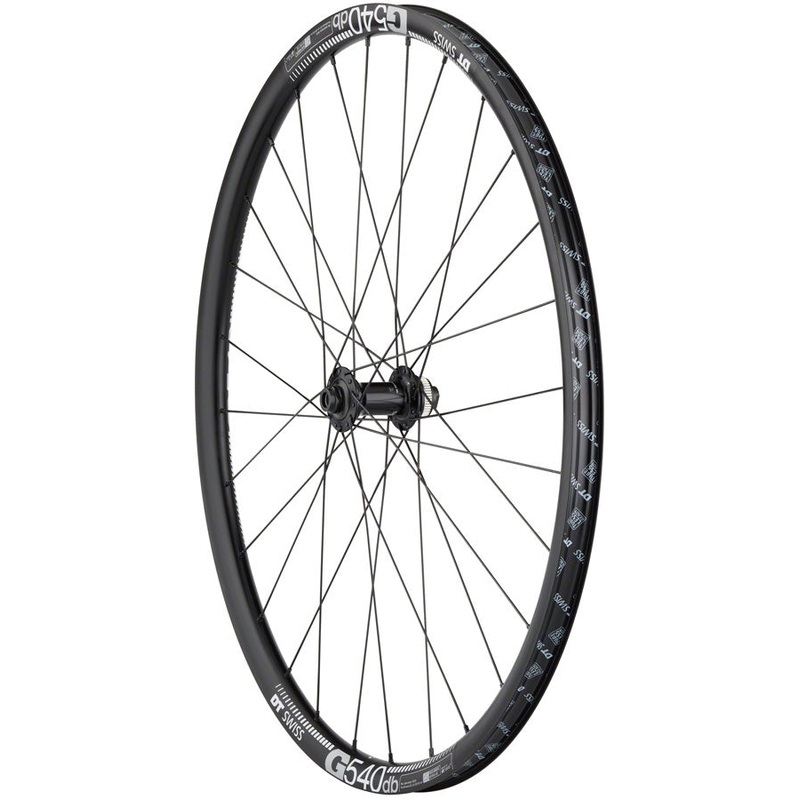 Quality Wheels Shimano Tiagra/DT G540 Front Wheel – 700c 12 x 100mm Center-Lock BLK