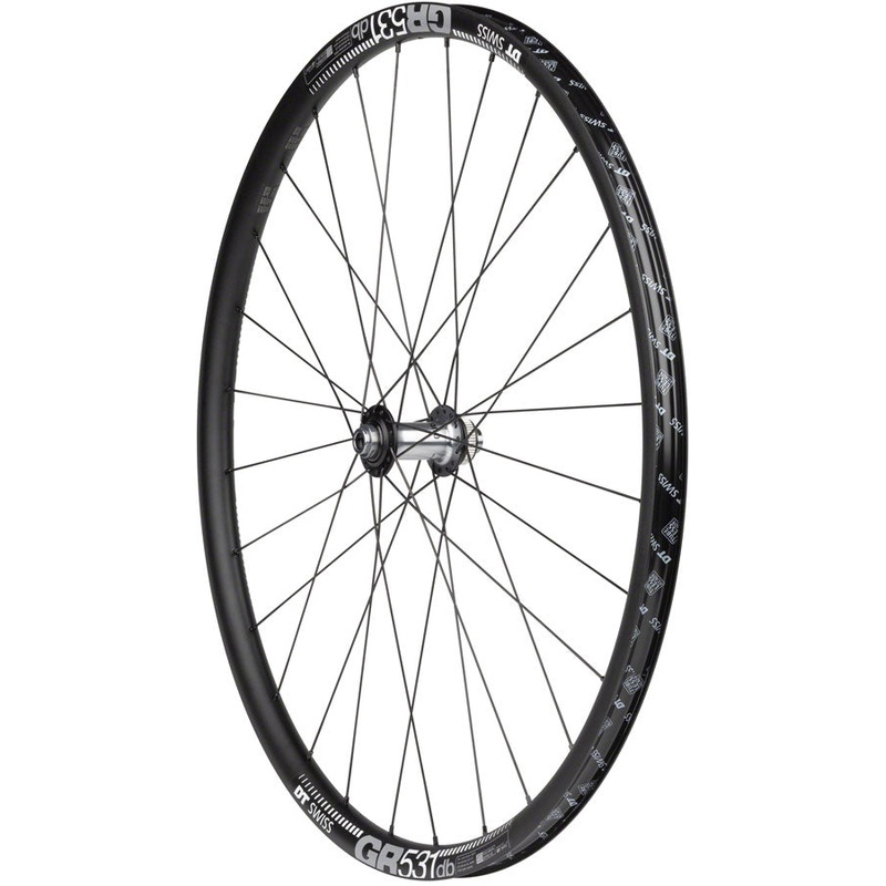 Quality Wheels Shimano Ultegra/DT GR531 Front Wheel – 700c 12 x 100mm Center-Lock BLK
