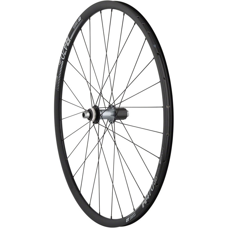 Quality Wheels Ultegra/DT R470db Rear Wheel – 700 12 x 142mm Center-Lock HG 11 BLK