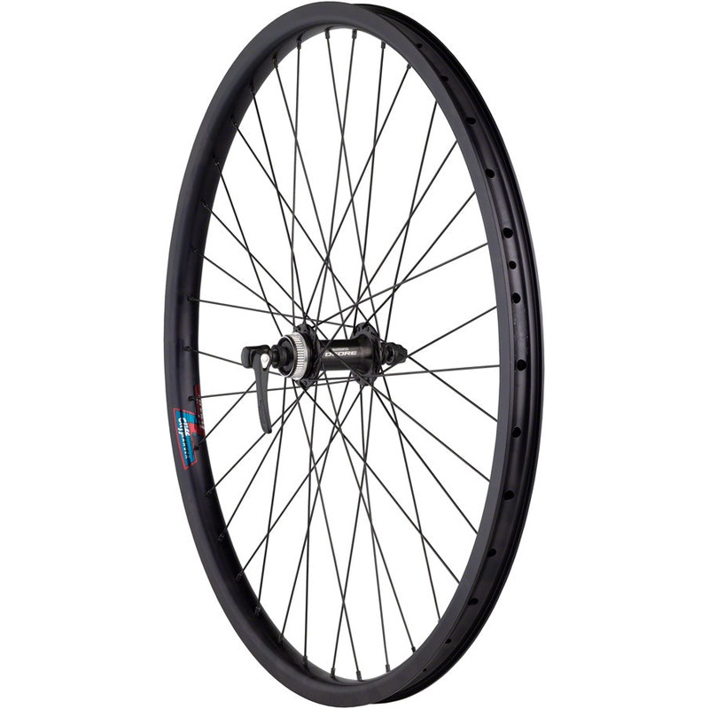 Quality Wheels Value HD Series Disc Front Wheel – 26″ QR x 100mm Center-Lock BLK
