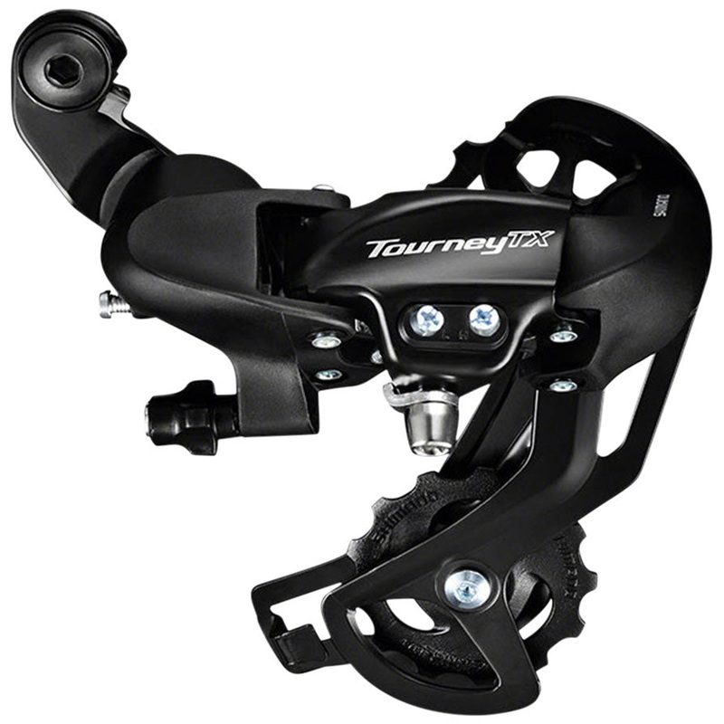 Shimano Tourney RD-TX800 Rear Derailleur – 8 Speed Long Cage Shimano Rear Direct Mount BLK