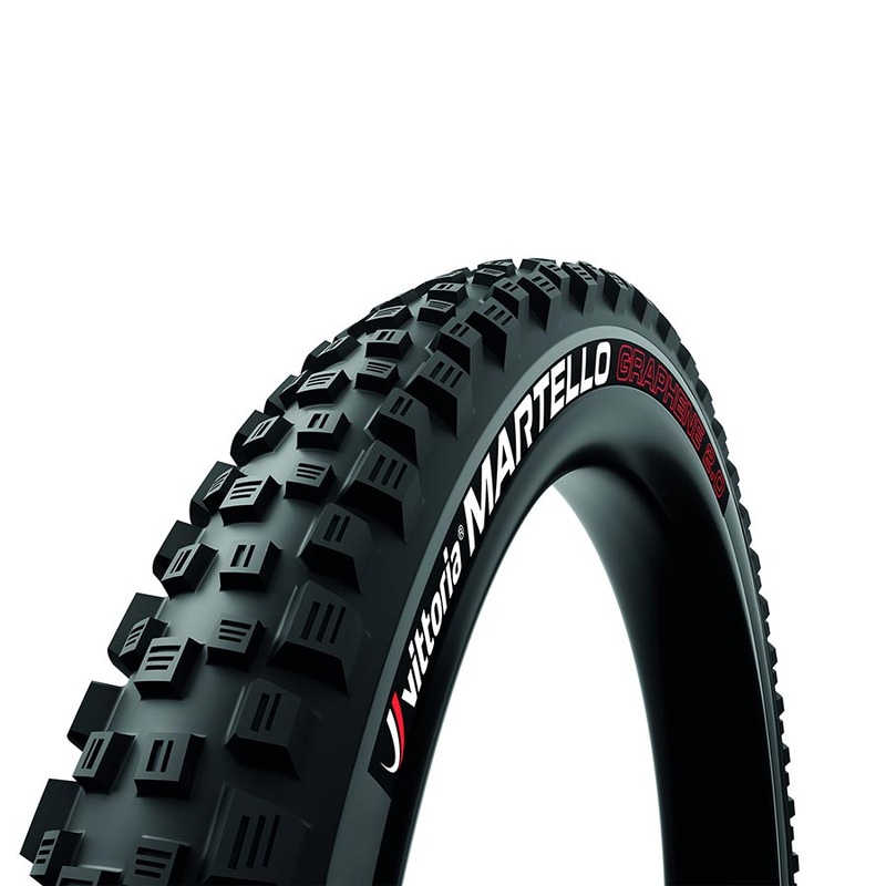 Vittoria Martello Tire – 29 x 2.4 Tubeless Folding BLK/Anthracite 4C Trail TNT G2.0