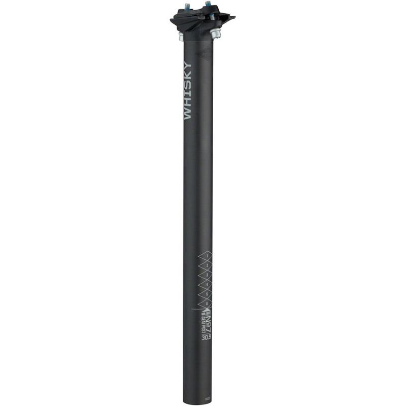 WHISKY No.7 Carbon Seatpost – 30.9 x 400mm 0mm Offset Matte Carbon