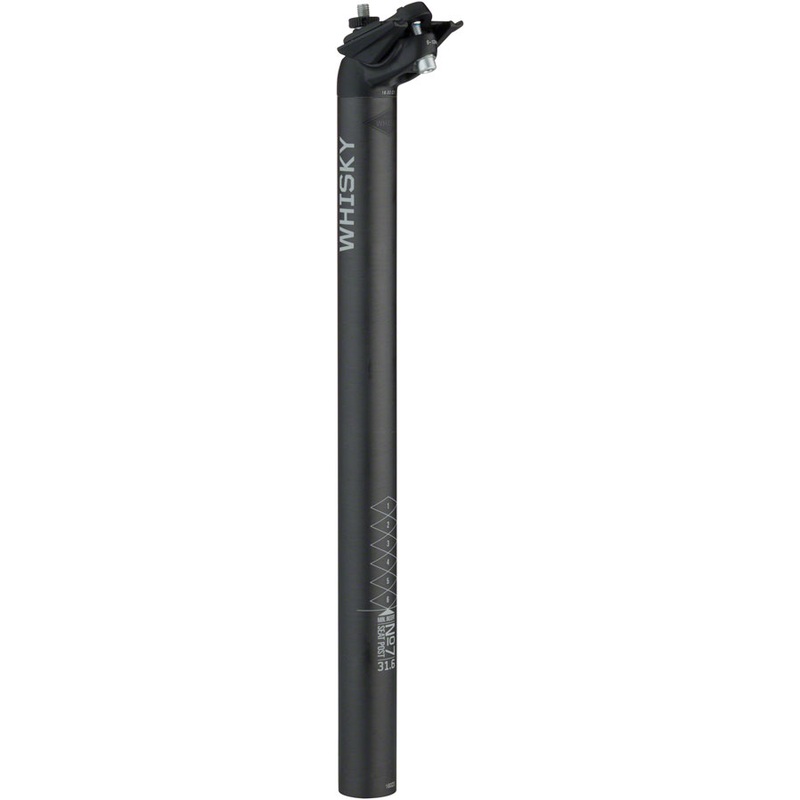 WHISKY No.7 Carbon Seatpost – 31.6 x 400mm 18mm Offset Matte Carbon