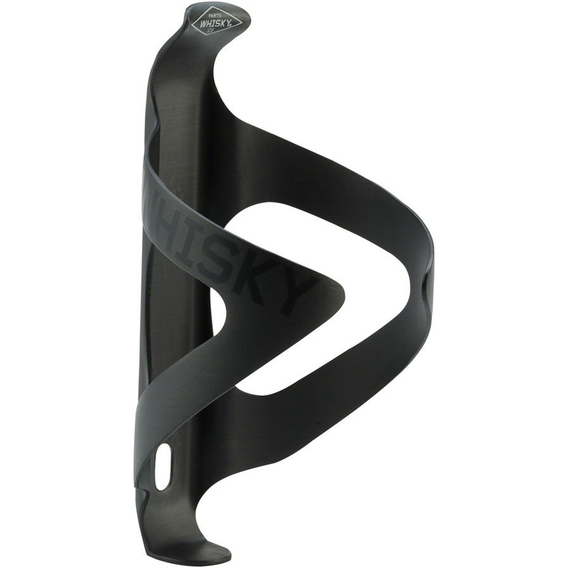 WHISKY No.9 C2 Carbon Water Bottle Cage – Top Entry Matte Black