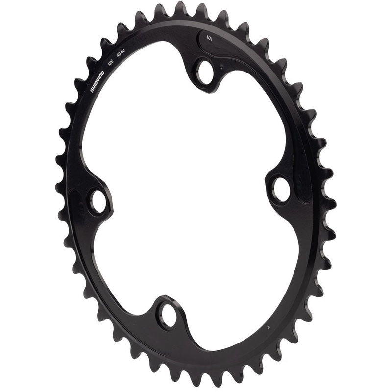 Shimano Dura-Ace FC-R9200 12-Speed Chainring – 40t Asymmetric 110 BCD BLK NJ