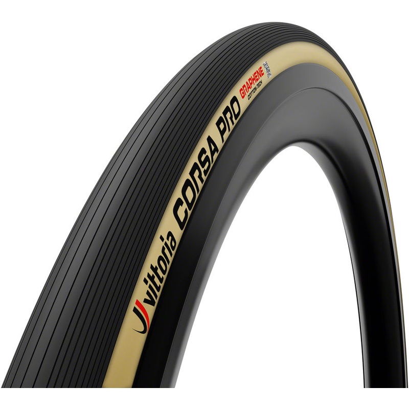 Vittoria Corsa Pro Tire – 700 x 25 Tubular Folding Black/Para G2.0