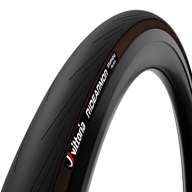 Vittoria Ride Armor Tire – 700 x 30 Tubeless Folding BLK Graphene + Silica G2.0