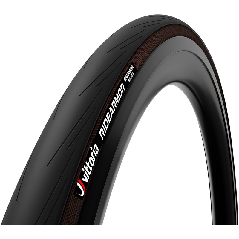Vittoria Ride Armor Tire – 700 x 38 Tubeless Folding BLK Graphene + Silica G2.0