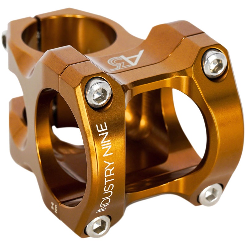 Industry Nine A318 Stem – 40mm 31.8mm Clamp +/-4.4 1 1/8″ Aluminum Bronze
