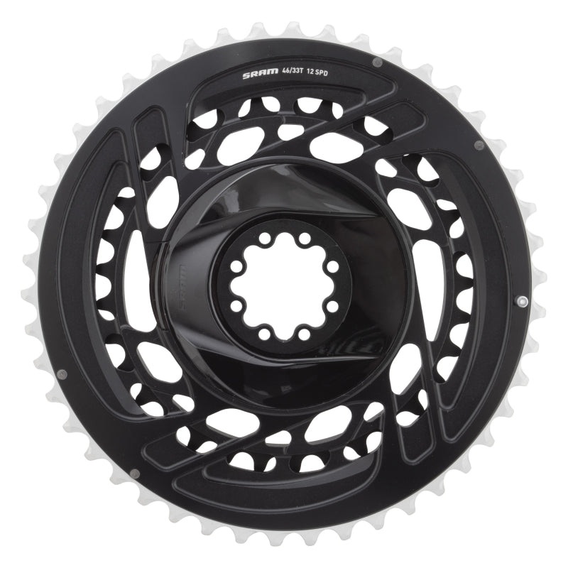 SRAM Force 2x Chainring Kit – 46/33t 2×12-Speed 8-Bolt Direct Mount Black D2