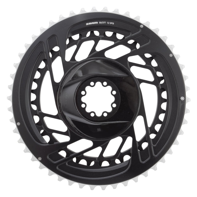 SRAM Force 2x Chainring Kit – 50/37t 2×12-Speed 8-Bolt Direct Mount Black D2