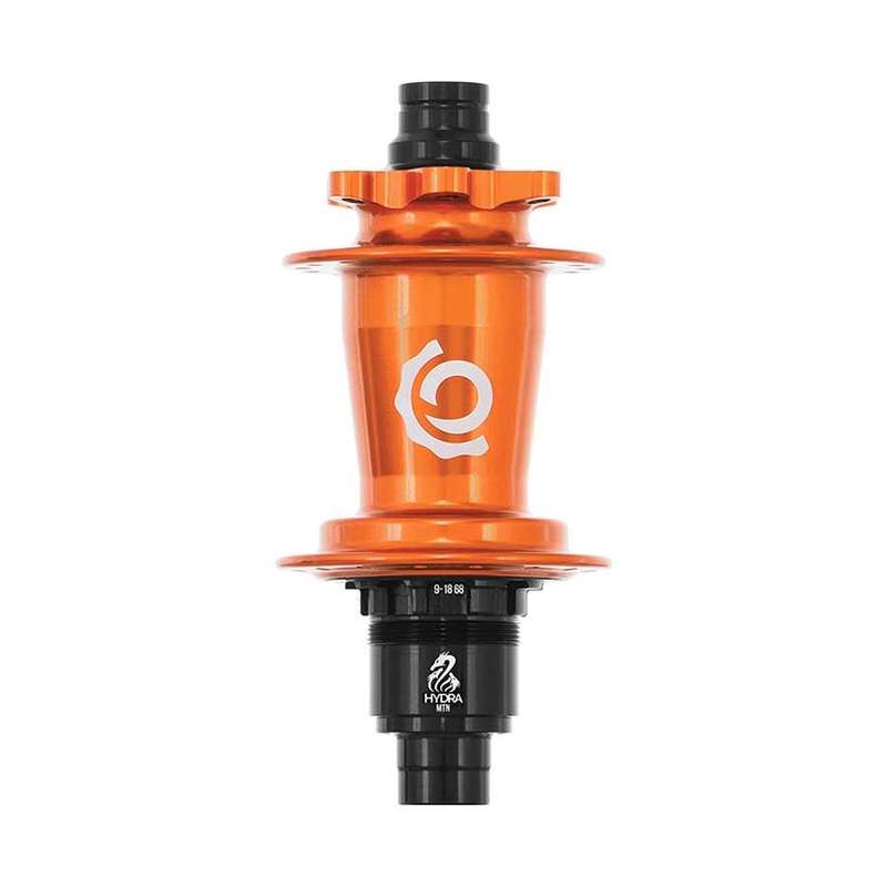 Industry Nine Hydra Classic Rear Hub – 12 x 148mm 6-Bolt XD Orange 28H
