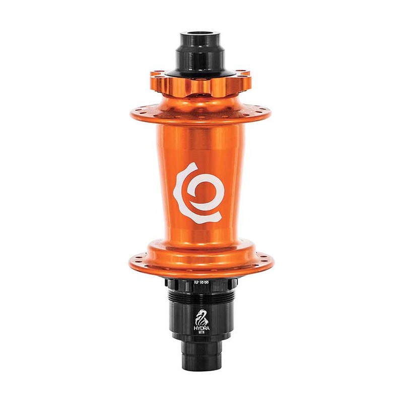 Industry Nine Hydra Classic Rear Hub – 12 x 157mm 6-Bolt XD Orange 32H