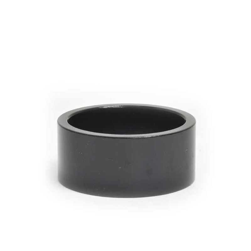Wheels Manufacturing Aluminum Headset Spacer – 1-1/8″ 15mm Black 1-each