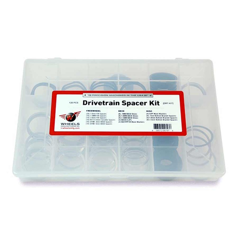 Wheels Manufacturing Drivetrain Spacer Kit 139 Pieces