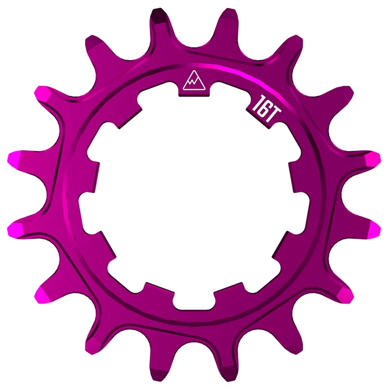 Wheels Manufacturing SOLO-SPEED Cog – 16t Fits SOLO-SPLINE SOLO-XD kits Purple