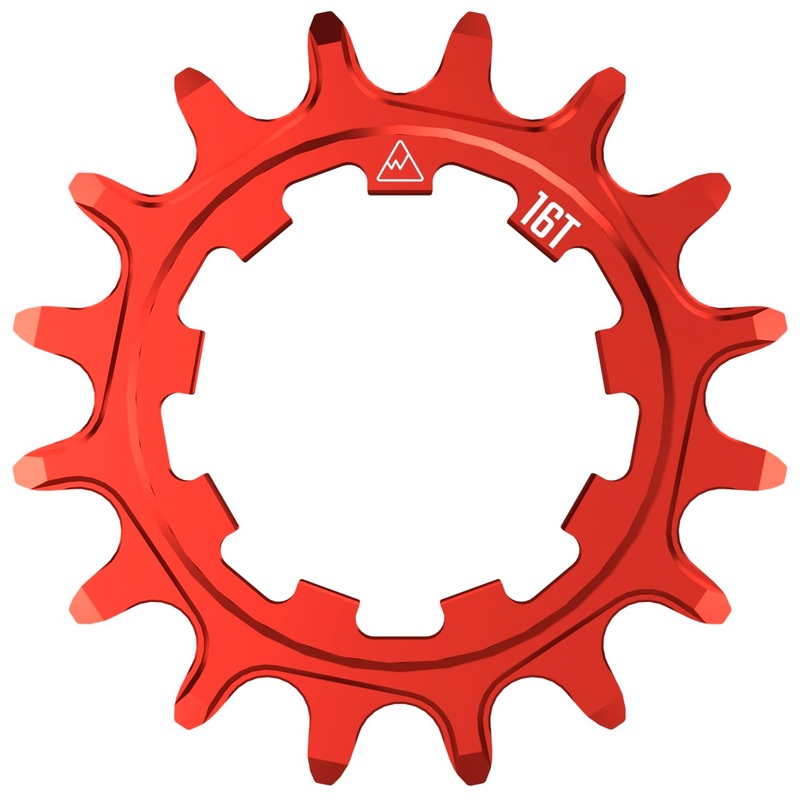 Wheels Manufacturing SOLO-SPEED Cog – 16t Fits SOLO-SPLINE SOLO-XD kits Red