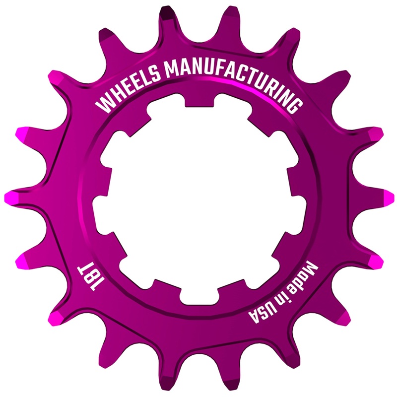 Wheels Manufacturing SOLO-SPEED Cog – 18t Fits SOLO-SPLINE SOLO-XD kits Purple
