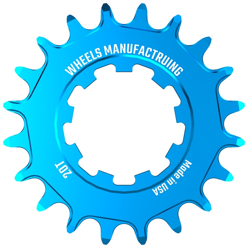 Wheels Manufacturing SOLO-SPEED Cog – 20t Fits SOLO-SPLINE SOLO-XD kits Teal