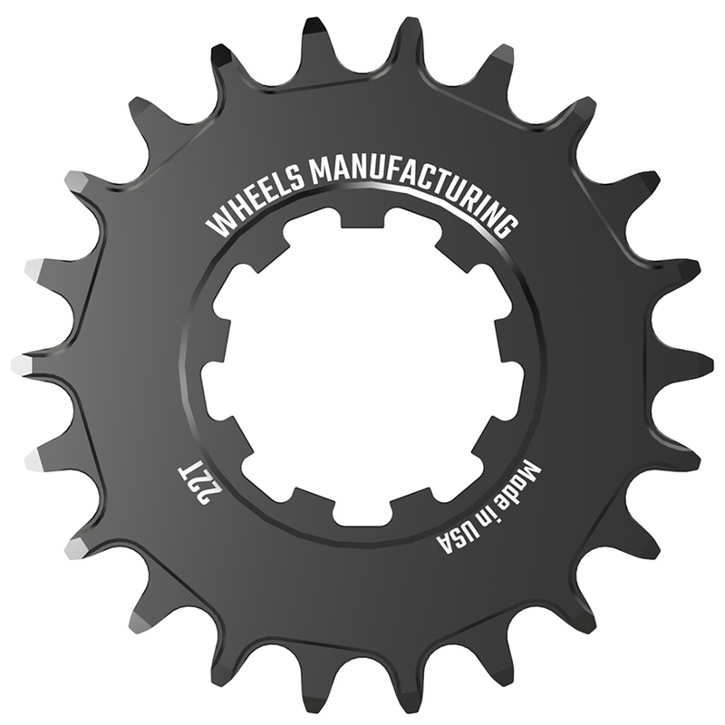 Wheels Manufacturing SOLO-SPEED Cog – 22t Fits SOLO-SPLINE SOLO-XD kits BLK