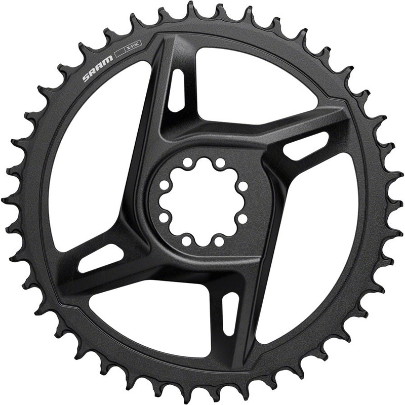SRAM Rival X-Sync Direct Mount Road Chainring – 40t 12-Speed 8-Bolt Direct Mount 6.5mm Offset BLK E1