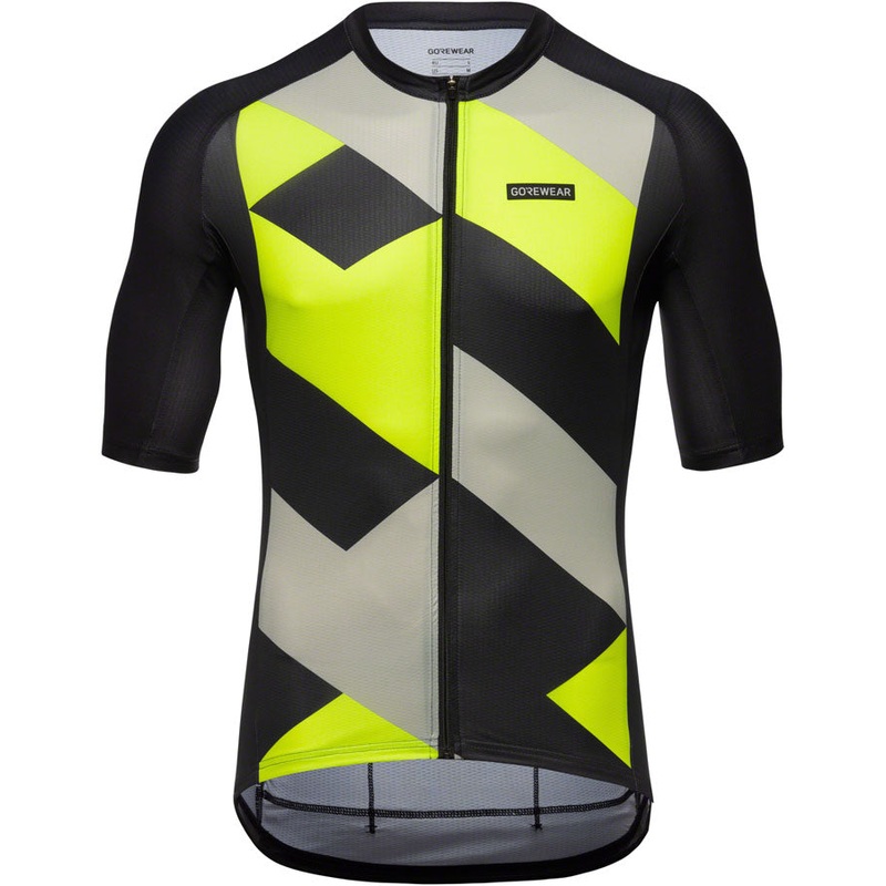 Gorewear Spirit Signal Jersey – Black/Yellow Mens Large