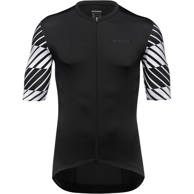 Gorewear Swiftride Optical Jersey – Black/White Mens Medium