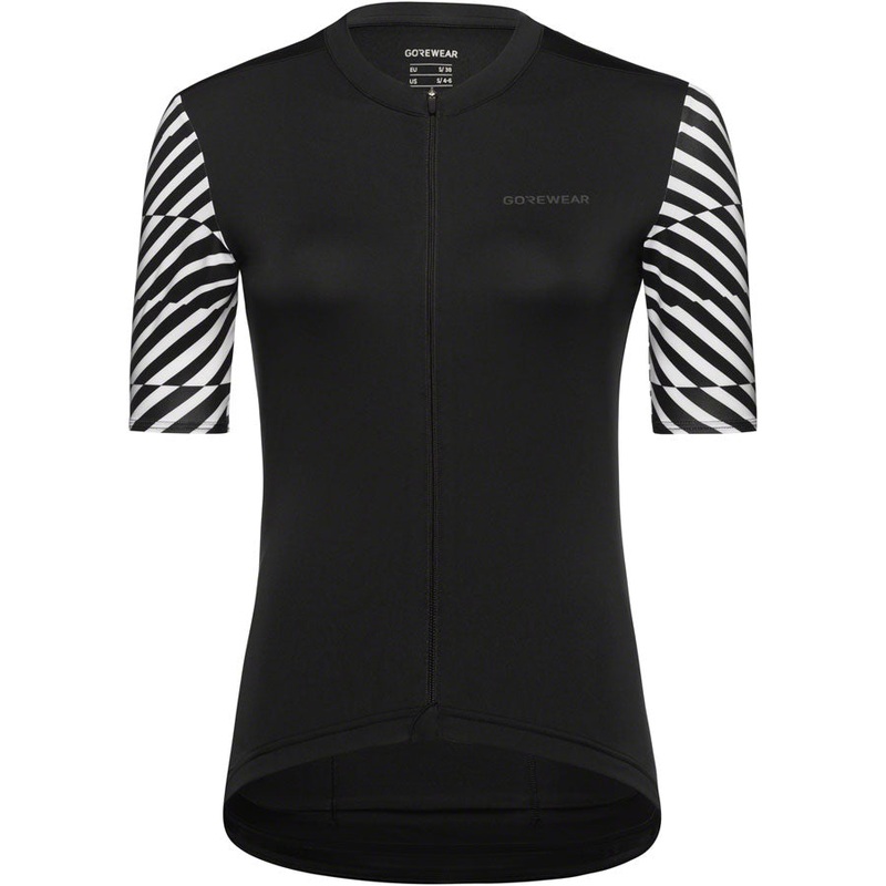 Gorewear Swiftride Optical Jersey – Black/White Womens Small