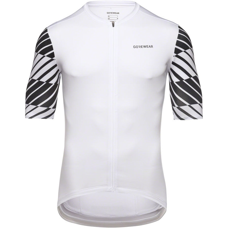 Gorewear Swiftride Optical Jersey – White/Black Mens X-Large