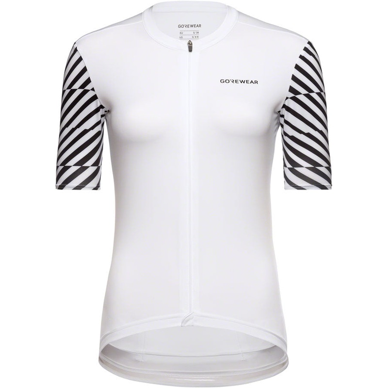 Gorewear Swiftride Optical Jersey – White/Black Womens Large