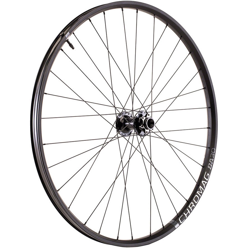 Chromag BA30 Front Wheel – 27.5″ 15 x 110mm 6-Bolt Black