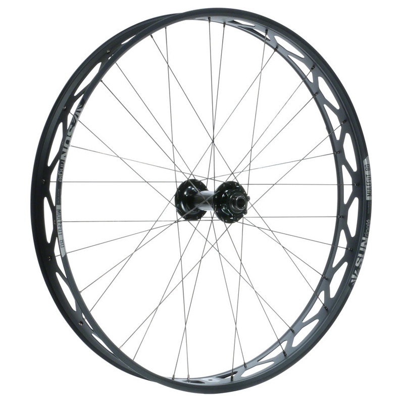 Sun Ringle Mulefut 80SL V2 Front Wheel – 26″ 15 x 150mm 6-Bolt Black