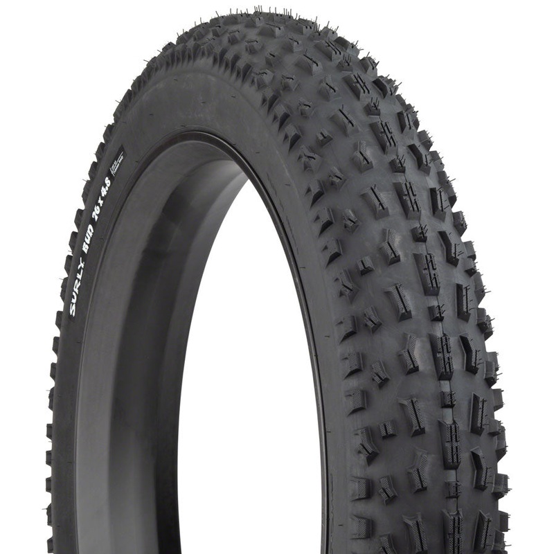 Surly Bud Tire – 26 x 4.8 Tubeless Folding Black 120tpi