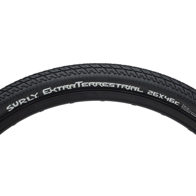 Surly ExtraTerrestrial Tire – 26 x 46c Tubeless Folding Black 60tpi