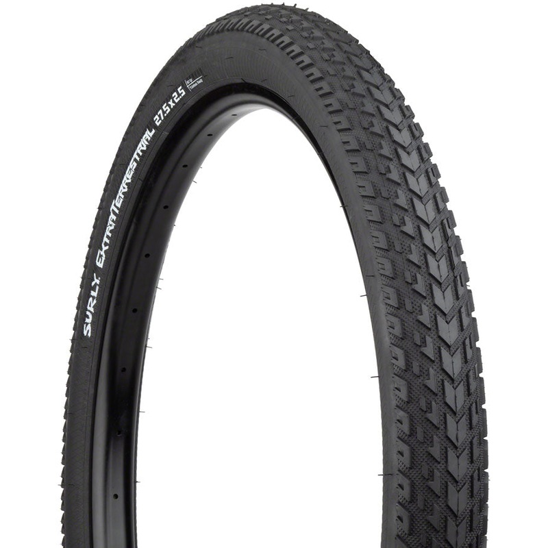 Surly ExtraTerrestrial Tire – 27.5 x 2.5 Tubeless Folding Black 60tpi
