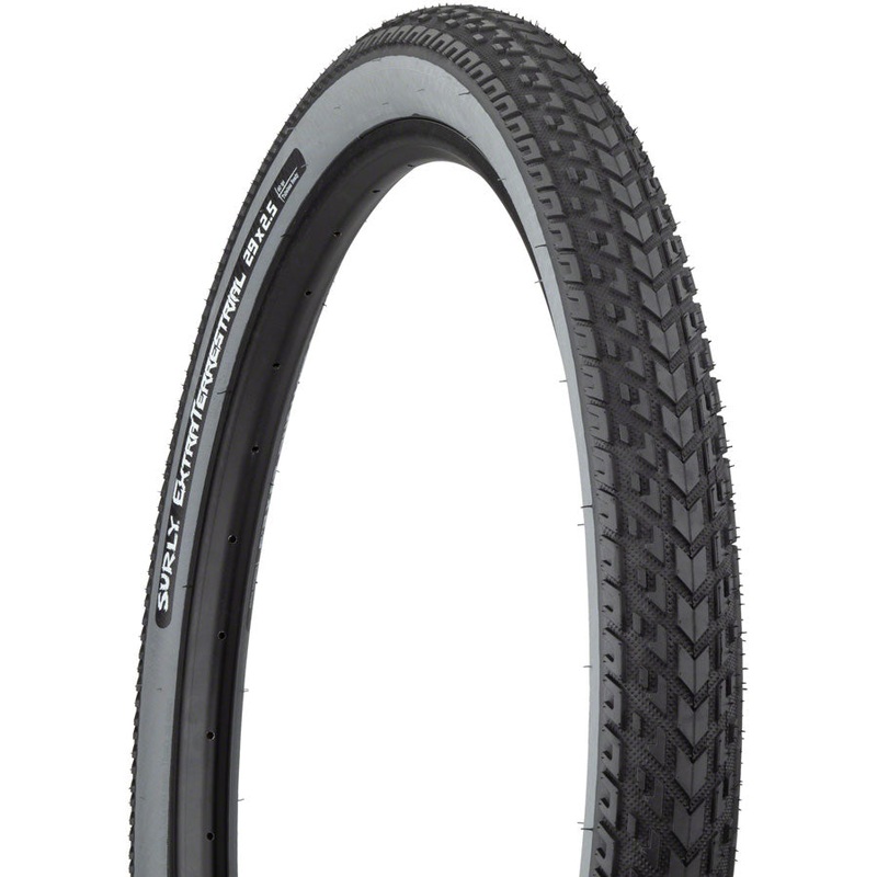 Surly ExtraTerrestrial Tire – 29 x 2.5 Tubeless Folding Black/Slate 60tpi