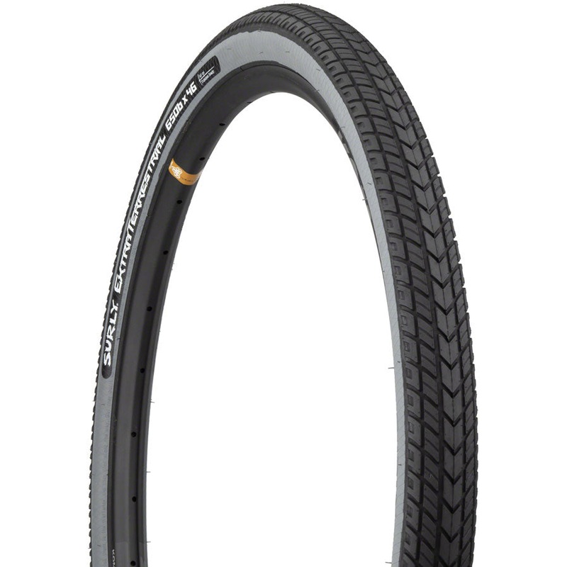 Surly ExtraTerrestrial Tire – 650b x 46 Tubeless Folding Black/Slate 60tpi